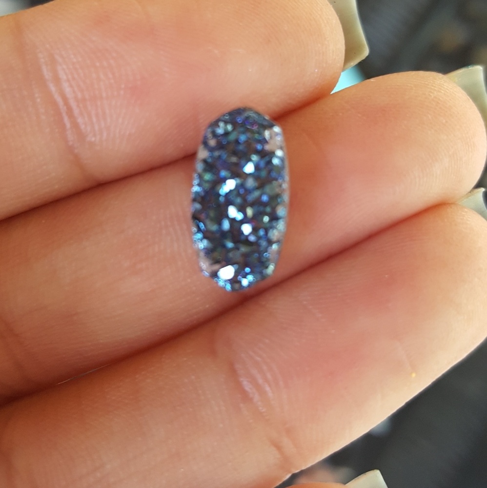 Kendra Scott Blue Drusy